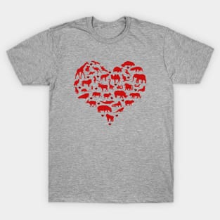 For the love of animals T-Shirt